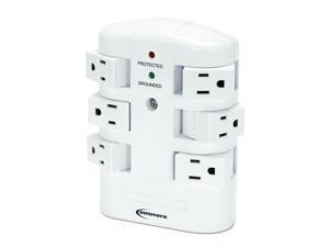 Innovera Wall Mount Surge Protector, 6-Outlets (71651) Innovera Wall Mount Surge Protector, 6-Outlets (71651)