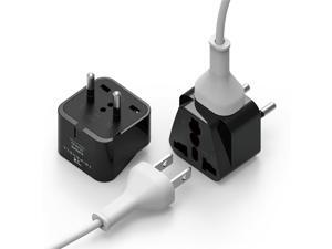 elago Tripshell Grounded Universal Dual Plug Travel Adapter - CE Certified, RoHS Compliant - 2Pcs (EUROPE-C) elago Tripshell Grounded Universal Dual Plug Travel Adapter - CE Certified, RoHS Compliant - 2Pcs (EUROPE-C)