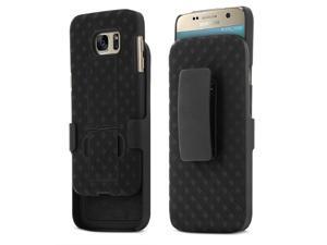 Galaxy S7 Case, Aduro Shell & Holster Combo Case Super Slim Shell Case w/Built-in Kickstand + Swivel Belt Clip Holster for Samsung Galaxy S7 Galaxy S7 Case, Aduro Shell & Holster Combo Case Super Slim Shell Case w/Built-in Kickstand + Swivel Belt Clip Holster for Samsung Galaxy S7