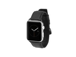 Case-Mate - Apple Watch Band - 42mm - SIGNATURE LEATHER - Series 3 Apple Watch Band - Black Case-Mate - Apple Watch Band - 42mm - SIGNATURE LEATHER - Series 3 Apple Watch Band - Black