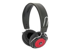 Bytech 3.5mm Stereo DJ Style Headset (Diamond Black/Red) Bytech 3.5mm Stereo DJ Style Headset (Diamond Black/Red)