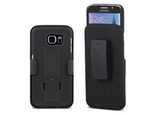 Galaxy S6 Case, Aduro Shell & Holster Combo Case Super Slim Shell Case w/Built-in Kickstand + Swivel Belt Clip Holster for Samsung Galaxy S6 Galaxy S6 Case, Aduro Shell & Holster Combo Case Super Slim Shell Case w/Built-in Kickstand + Swivel Belt Clip Holster for Samsung Galaxy S6