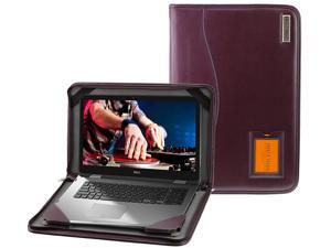 Purple Heavy Duty Leather Protective Case Compatible with The Dell Inspiron 15 3000 15.6 Inch Broonel Contour Series Purple Heavy Duty Leather Protective Case Compatible with The Dell Inspiron 15 3000 15.6 Inch Broonel Contour Series