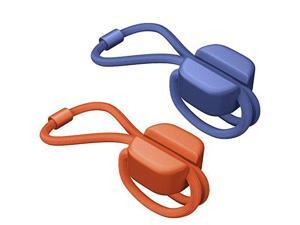 Bluelounge Pixi Small - Cable Ties - Blue & Orange Bluelounge Pixi Small - Cable Ties - Blue & Orange
