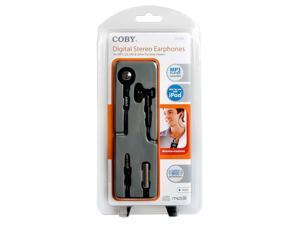 Coby CVE97 Deep Bass Neck Strap Stereo Earphones CV-E97 (Black) (Discontinued by Manufacturer) Coby CVE97 Deep Bass Neck Strap Stereo Earphones CV-E97 (Black) (Discontinued by Manufacturer)