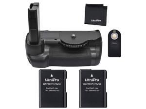 UltraPro Accessory Bundle Includes MB-D80 Replacement Grip Battery Grip Bundle F//Nikon D90