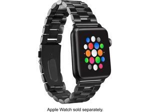 Platinum - Chain Link Band for Apple Watch 42mm - Black Platinum - Chain Link Band for Apple Watch 42mm - Black