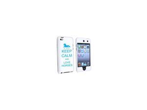 For Apple iPod Touch 4th 5th 6th Hard Case Cover Keep Calm Love Hippos