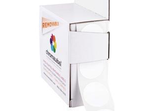 Metallic Gold ChromaLabel 1 inch Color-Code Dot Labels 1,000/Dispenser Box 
