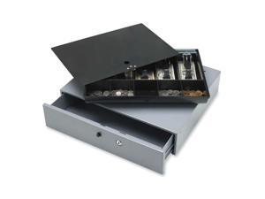 S.P. Richards Company Cash Drawer with Removable Tray, Gray (SPR15504) S.P. Richards Company Cash Drawer with Removable Tray, Gray (SPR15504)