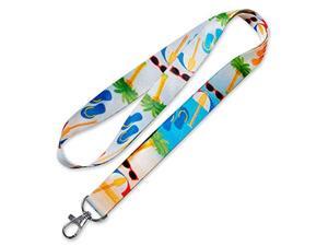 Lucky Line Lanyard with Swivel Snap, Beach Design (C201) Lucky Line Lanyard with Swivel Snap, Beach Design (C201)