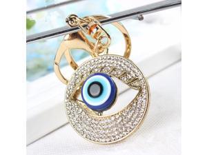 Blue Evil Eye Keychain Ring Protection Religious Charm Birthday Blessing Congratulatory Gift Blue Evil Eye Keychain Ring Protection Religious Charm Birthday Blessing Congratulatory Gift
