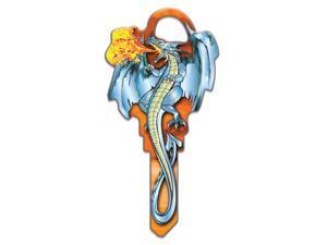 Lucky Line Key Shapes, Medieval DRAGON - House Key Blank, KW1/11, 1 key (B145K) Lucky Line Key Shapes, Medieval DRAGON - House Key Blank, KW1/11, 1 key (B145K)