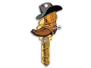 Lucky Line Key Shapes, COWBOY, House Key Blank, KW1/11, 1 Key (B132K) Lucky Line Key Shapes, COWBOY, House Key Blank, KW1/11, 1 Key (B132K)