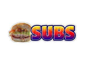 Specialty Sandwiches Decal 14" Food Truck Concession Restaurant Vinyl Sticker 
