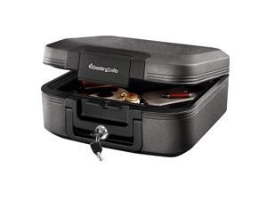 SentrySafe CHW20221 Fireproof Box and Waterproof Box with Key Lock 0.28 Cubic Feet SentrySafe CHW20221 Fireproof Box and Waterproof Box with Key Lock 0.28 Cubic Feet