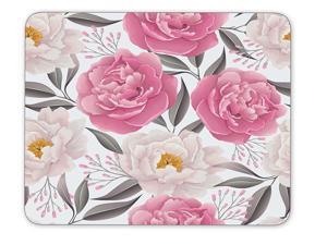 Elegance Color Peony Mouse pad-Non-Slip Rubber Mousepad-Applies to Games,Home, School,Office Mouse pad