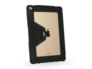 MAX Cases Extreme Folio Case for iPad Air 2- Extreme Shock & Impact Protection, Smart On/Off Cover, Clear Back, Multi-Purpose Stand For Easy Viewing & Ergonomic Typing Angle - Black MAX Cases Extreme Folio Case for iPad Air 2- Extreme Shock & Impact Protection, Smart On/Off Cover, Clear Back, Multi-Purpose Stand For Easy Viewing & Ergonomic Typing Angle - Black