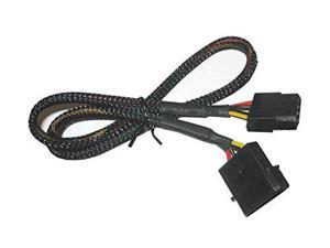 4 Pin Molex Sleeved Fan Cable Extension 36 inches 4 Pin Molex Sleeved Fan Cable Extension 36 inches