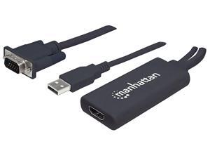 Manhattan VGA and USB to HDMI Converter Manhattan VGA and USB to HDMI Converter