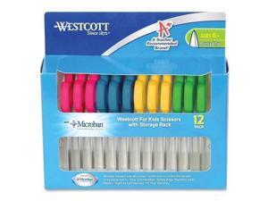 14872 Westcott Kids Scissor Pack - 5" Overall Length - Pointed - Straight-left/right - Plastic, Stainless Steel - Assorted 14872 Westcott Kids Scissor Pack - 5" Overall Length - Pointed - Straight-left/right - Plastic, Stainless Steel - Assorted