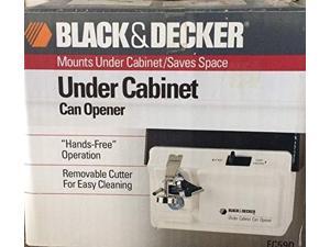 black & decker space saver under cabinet electric can opener ec59d black & decker space saver under cabinet electric can opener ec59d