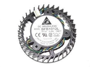 Delta BFB1012L 12V 0.48A 4Wire For Geforce 8800 GTX Video Graphics Card Fan,circle fan Delta BFB1012L 12V 0.48A 4Wire For Geforce 8800 GTX Video Graphics Card Fan,circle fan