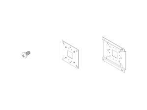 ClearOne 910-001-006 B | Black Wall Mount Kit for Beamforming Microphone Array ClearOne 910-001-006 B | Black Wall Mount Kit for Beamforming Microphone Array