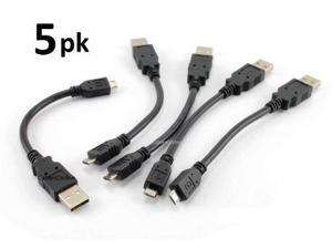 CablesOnline 5-PACK 3ft USB 2.0 A-Type Male to Female Beige Extension Cable, USB2-AF03-5