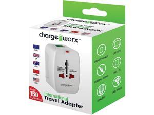 Charge Worx International Travel Adapter Charge Worx International Travel Adapter