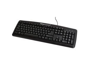 Fellowes Microban Basic 104 Key Keyboard, Black (9892901) Fellowes Microban Basic 104 Key Keyboard, Black (9892901)