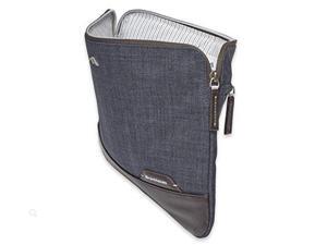 Brenthaven Collins Sleeve With Pinstriped Lining Fits 11 Inch Apple MacBook, Laptop, Tablet for Commercial, Business, Office Use – Indigo, Durable, Rugged Protection from Impact and Compression Brenthaven Collins Sleeve With Pinstriped Lining Fits 11 Inch Apple MacBook, Laptop, Tablet for Commercial, Business, Office Use – Indigo, Durable, Rugged Protection from Impact and Compression