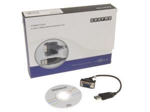 Gearmo Windows 7 64-bit Compatible USB to Serial Adapter RS232 DB9 Short 8 Inch Cable Gearmo Windows 7 64-bit Compatible USB to Serial Adapter RS232 DB9 Short 8 Inch Cable