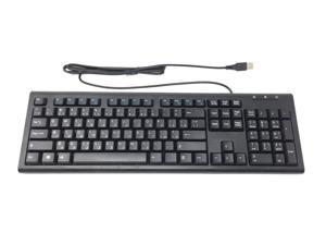 Solidtek Bilingual Farsi English Black USB Wired Computer Keyboard Solidtek Bilingual Farsi English Black USB Wired Computer Keyboard