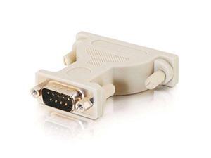 C2G 02449 DB9 Male to DB25 Female Serial RS232 Serial Adapter, Beige C2G 02449 DB9 Male to DB25 Female Serial RS232 Serial Adapter, Beige