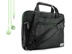 Nine-O Premium Nylon Carrying Shoulder Bag Case For Kocaso 7" Android Tablet PC M776"M Series" + Handsfree Earphones Nine-O Premium Nylon Carrying Shoulder Bag Case For Kocaso 7" Android Tablet PC M776"M Series" + Handsfree Earphones