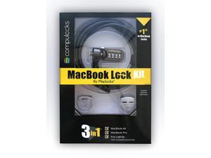 Maclocks MBLDGCLKIT 3 in 1 MacBook Air/Pro Ledge Kit With 2 Ledge Lock Slot Adapters/Combination Cable Lock Maclocks MBLDGCLKIT 3 in 1 MacBook Air/Pro Ledge Kit With 2 Ledge Lock Slot Adapters/Combination Cable Lock