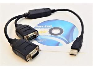 CoolGear USBG-232-P2X USB to 2Serial Adapter 396867-001 CoolGear USBG-232-P2X USB to 2Serial Adapter 396867-001