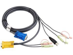 IOGEAR USB KVM CABLE FOR CS1758 10 Feet ( 2L5303U ) IOGEAR USB KVM CABLE FOR CS1758 10 Feet ( 2L5303U )