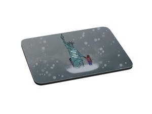 Computer Mouse Pad - Statue of Liberty Supporting Children Keeping Families Together First Lady Parody Computer Mouse Pad - Statue of Liberty Supporting Children Keeping Families Together First Lady Parody