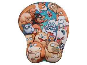 EXCO - 3D Cartoon Ergonomic Mouse Pad with Wrist Rest and Gel Filling - Pop Dog ? EXCO - 3D Cartoon Ergonomic Mouse Pad with Wrist Rest and Gel Filling - Pop Dog ?