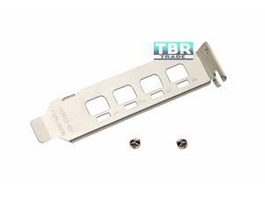 Low Bracket for Nvidia NVS 510 Video Graphics Card SFF Half Height Short Profile NVS510 Low Bracket for Nvidia NVS 510 Video Graphics Card SFF Half Height Short Profile NVS510