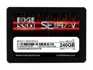 EDGE SE847-V Solid State Drive 240 GB SATA 6Gb/s PE245795 Internal 2.5" EDGE SE847-V Solid State Drive 240 GB SATA 6Gb/s PE245795 Internal 2.5"