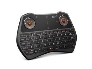 Rii i28 black 2.4G mini Wireless Touchpad Air Mouse Keyboard for smart TV PC Rii i28 black 2.4G mini Wireless Touchpad Air Mouse Keyboard for smart TV PC