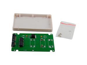 mSATA to 2.5" SATA SSD Enclosure Adapter Case 9.5mm Solid State Drive mSATA to 2.5" SATA SSD Enclosure Adapter Case 9.5mm Solid State Drive