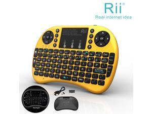 Nice Gift Rii i8+Golden Wireles Keyboard with Backlit Touchpad for Smart TV XBOX Nice Gift Rii i8+Golden Wireles Keyboard with Backlit Touchpad for Smart TV XBOX