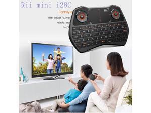 Rii i28C mini Wireless Keyboard Backlit Touchpad for Smart TV HTPC PC IPTV XBOX Rii i28C mini Wireless Keyboard Backlit Touchpad for Smart TV HTPC PC IPTV XBOX