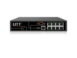 UTT S1081P 8-Port Unmanaged Fast Ethernet PoE Switch, 8 PoE ports 120W, 802.3af, with 1-Port Fast Ethernet for Uplink, Ideal for IP Cameras UTT S1081P 8-Port Unmanaged Fast Ethernet PoE Switch, 8 PoE ports 120W, 802.3af, with 1-Port Fast Ethernet for Uplink, Ideal for IP Cameras