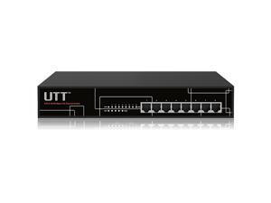 UTT S1080P 8-port 10/100M Fast Ethernet PoE Switch, 65W, IEEE 802.3af/at(30W), for Cameras Surveillance and Wireless AP UTT S1080P 8-port 10/100M Fast Ethernet PoE Switch, 65W, IEEE 802.3af/at(30W), for Cameras Surveillance and Wireless AP