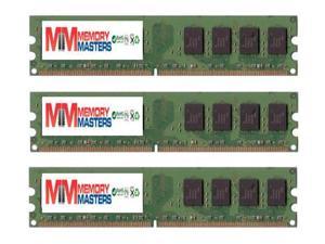 MemoryMasters 6GB ( 3 x 2GB ) DDR2 DIMM (240 PIN) AM2 800Mhz PC2 6400 / PC2 6300 , LP UT 790FX-M2R 6 GB